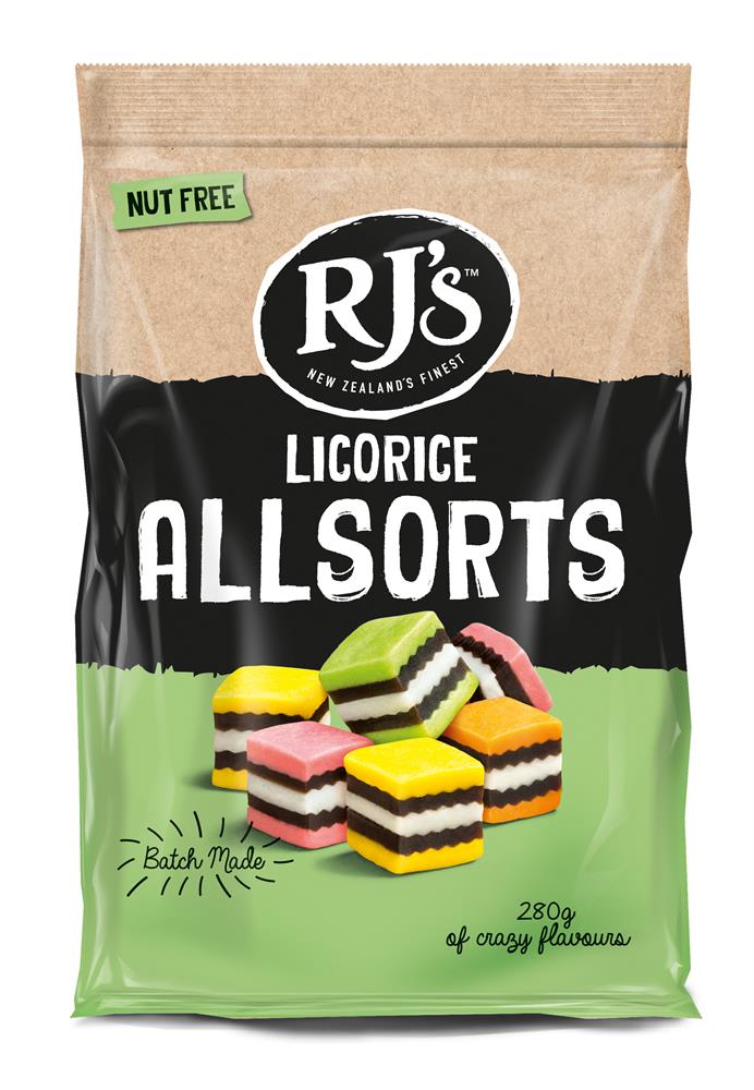 Licorice Allsorts Bag 280g