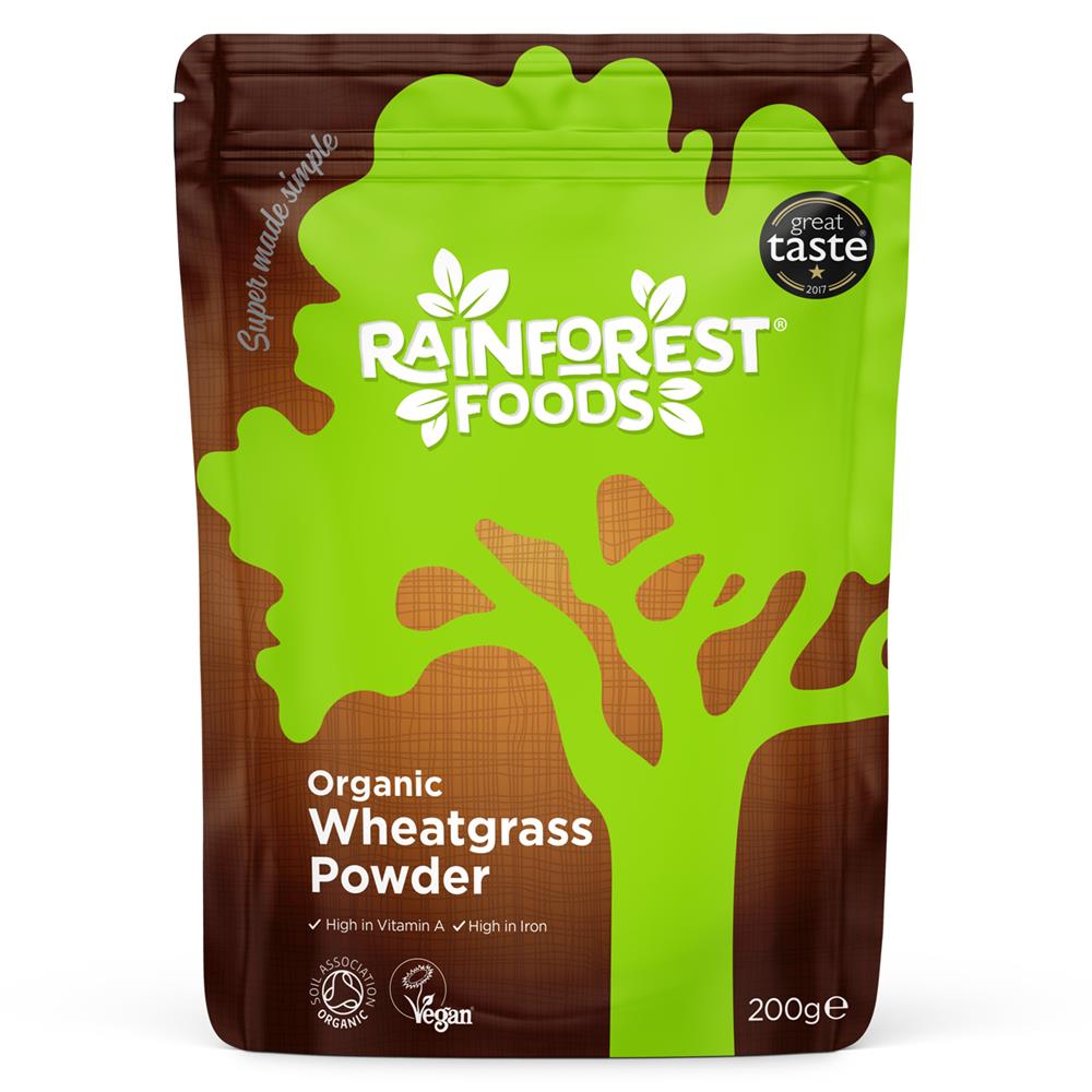 Organic New Zealand Wheatgrass Powder 200g