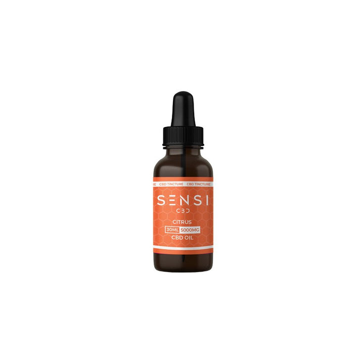 Sensi CBD 5000mg CBD Broad-Spectrum Tinture Oil 30ml (BUY 1 GET 1 FREE)