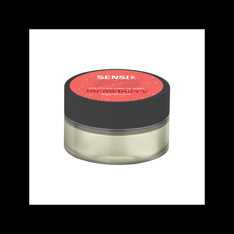 Sensi Skin 100mg CBD Sugar Lip Scrub - 25g (BUY 1 GET 1 FREE)