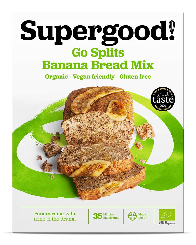 Go Splits Banana Bread Mix 250g