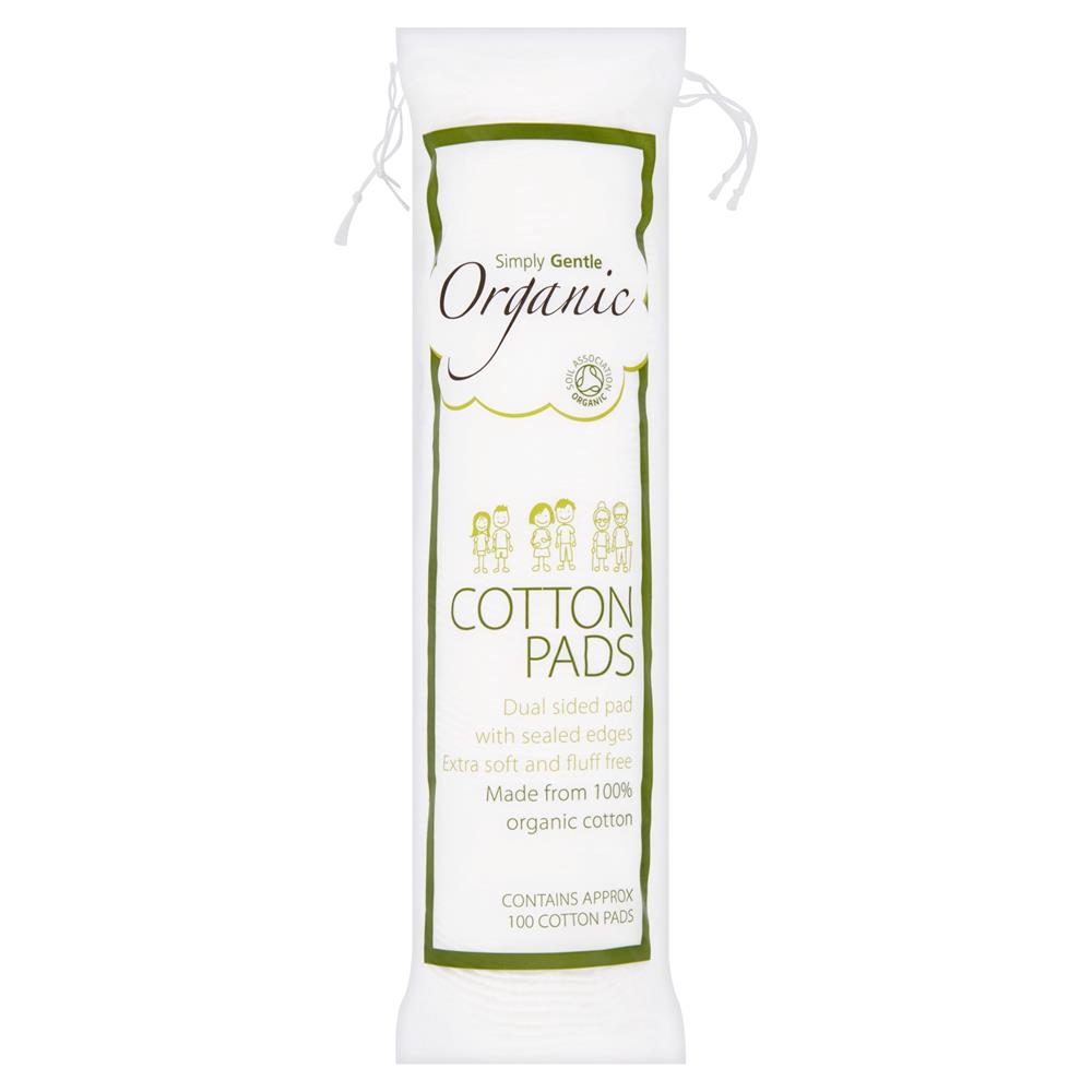 Organic Cotton Cosmetic Pads 100's