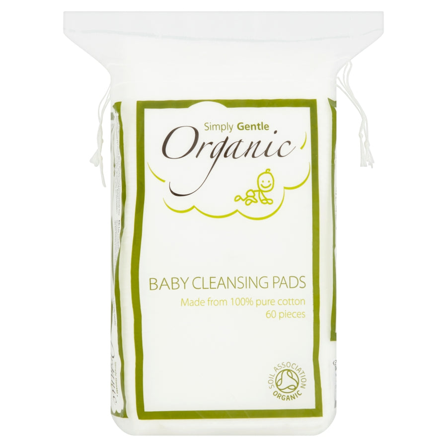 Organic Baby Cleansing Pads 60's