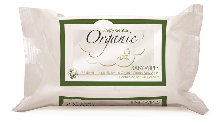 Organic Baby Wipes 52's