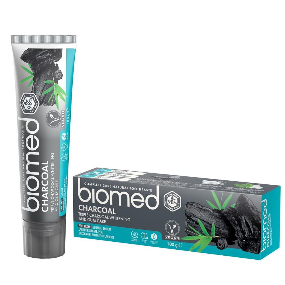 Biomed Charcoal Natural Toothpaste 100g