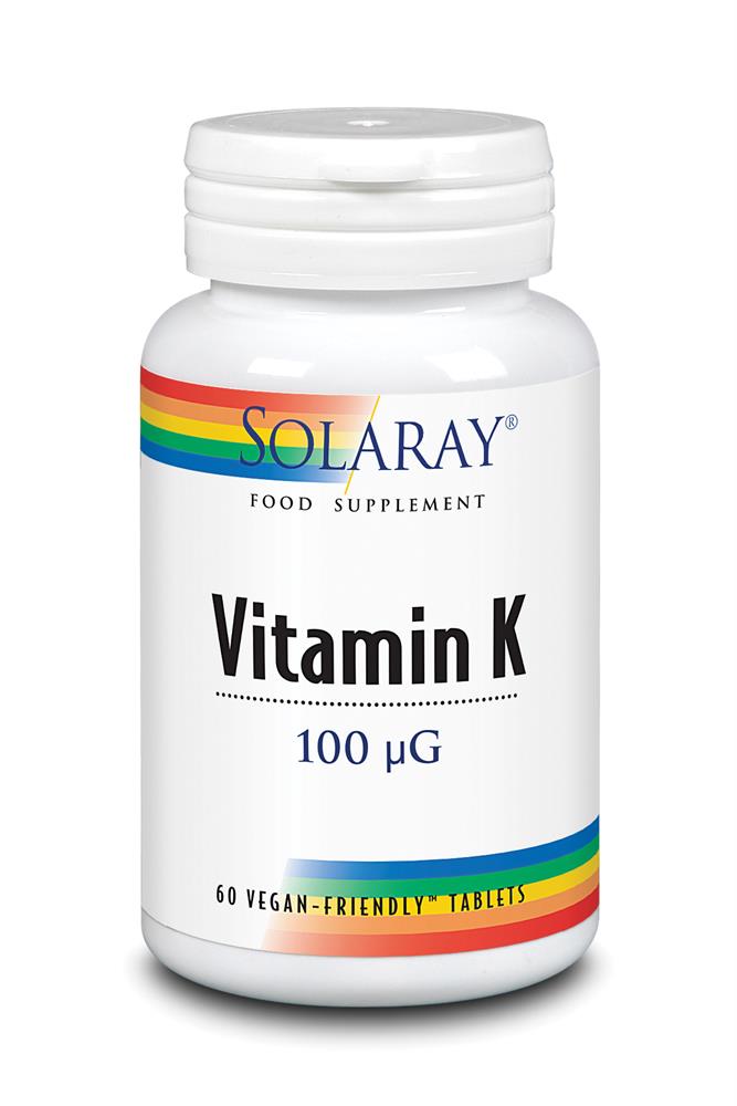 Vitamin K 100mcg 60 Tablets