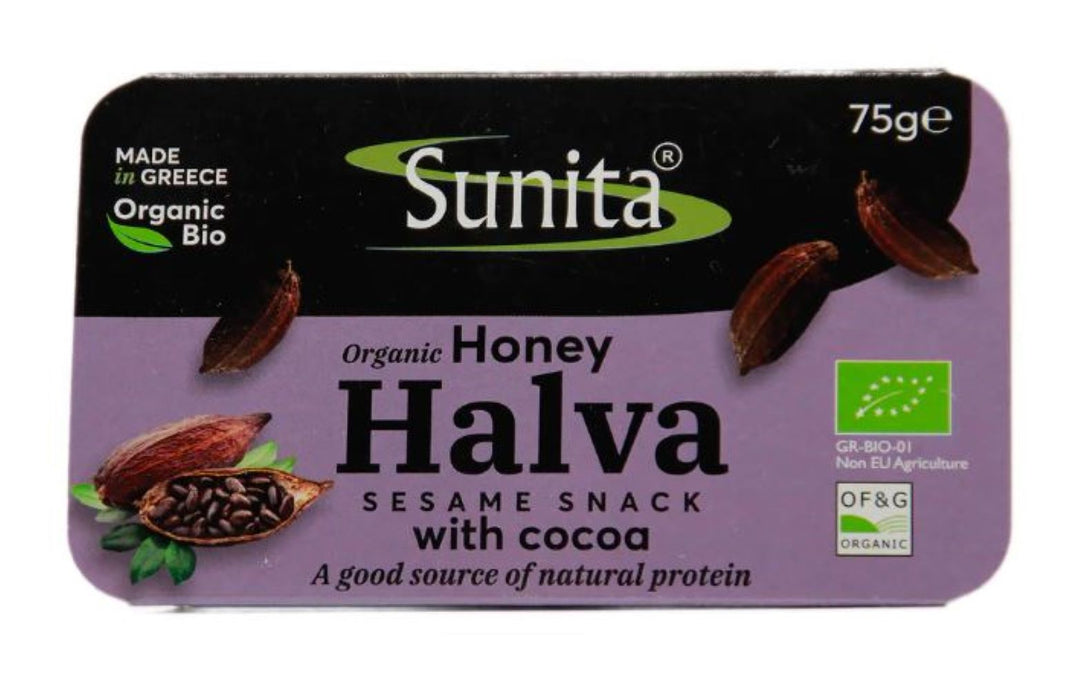 Organic Dark Chocolate Halva 75g