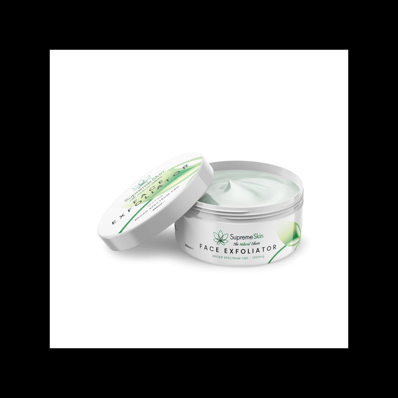 Supreme CBD 1000mg CBD Face Exfoliator - 200ml