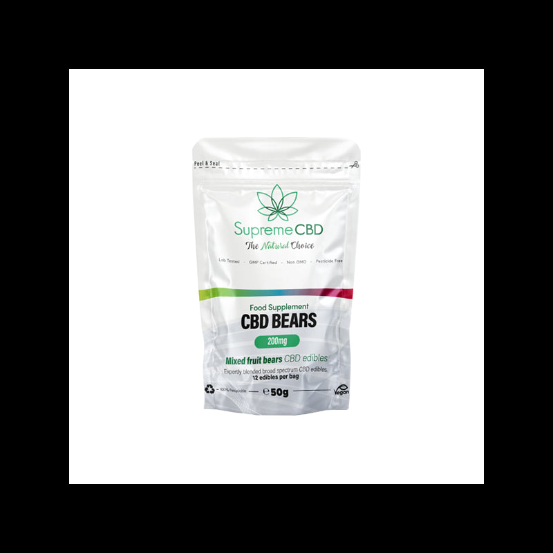 Supreme CBD 200mg CBD Gummies Grab Bag - 50g