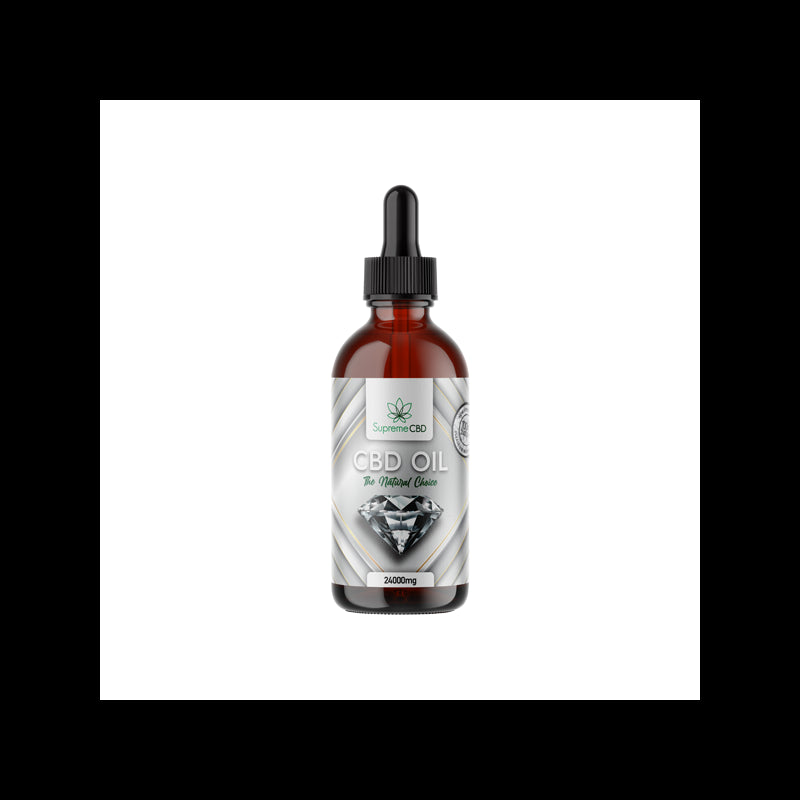 Supreme CBD 24000mg Full Spectrum CBD Tincture Oil - 100ml