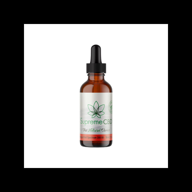 Supreme CBD 6000mg Full Spectrum CBD Tincture Oil - 30ml