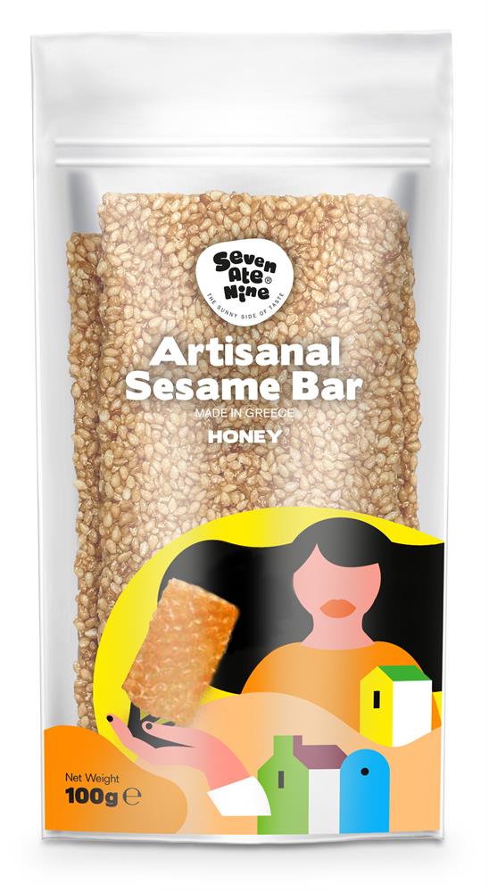 Sesame Bar Honey x 4 bars 100g