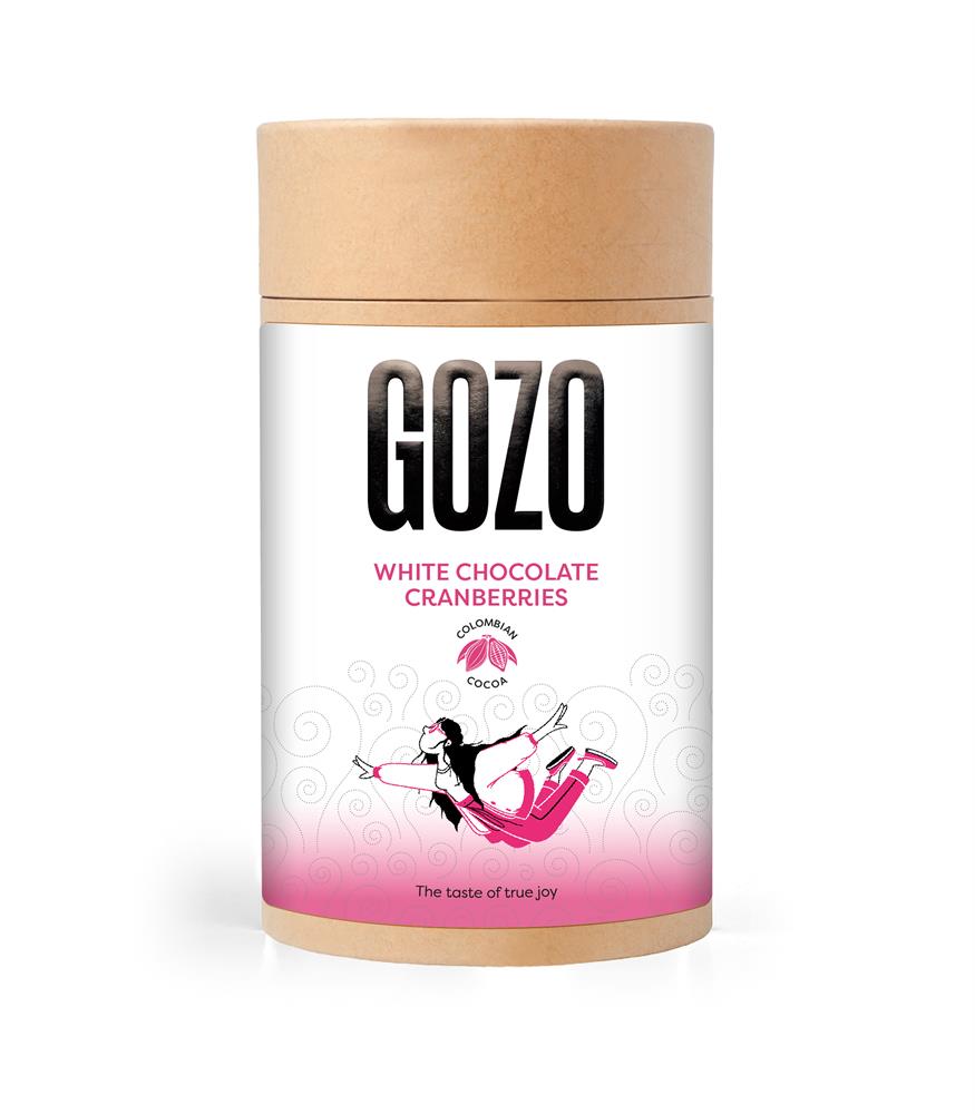 Gozo White Chocolate Cranberries 160g