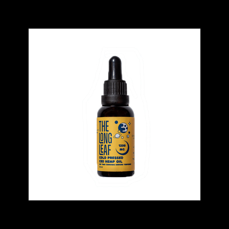 The Long Leaf 1200mg Day Cold Pressed Oil 30ml