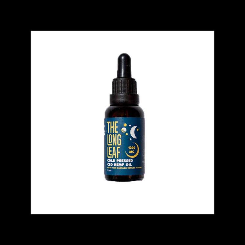 The Long Leaf 1200mg Night Cold Pressed Oil 30ml