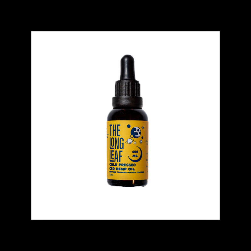 The Long Leaf 600mg Day Cold Pressed Oil 30ml