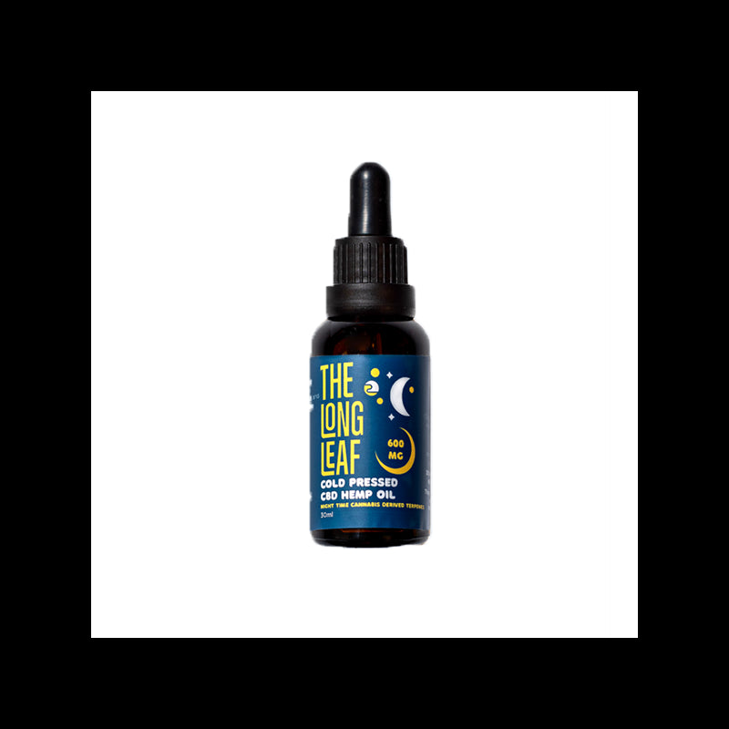 The Long Leaf 600mg Night Cold Pressed Oil 30ml