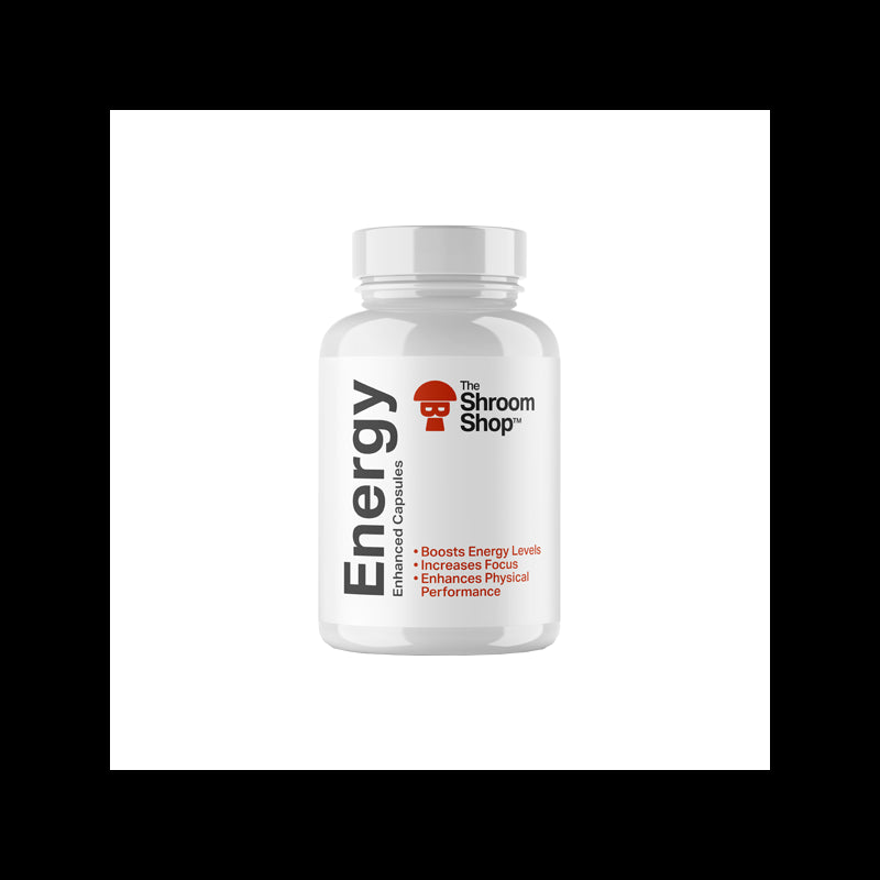 The Shroom Shop Enhanced Energy 67500mg Capsules - 90 Caps