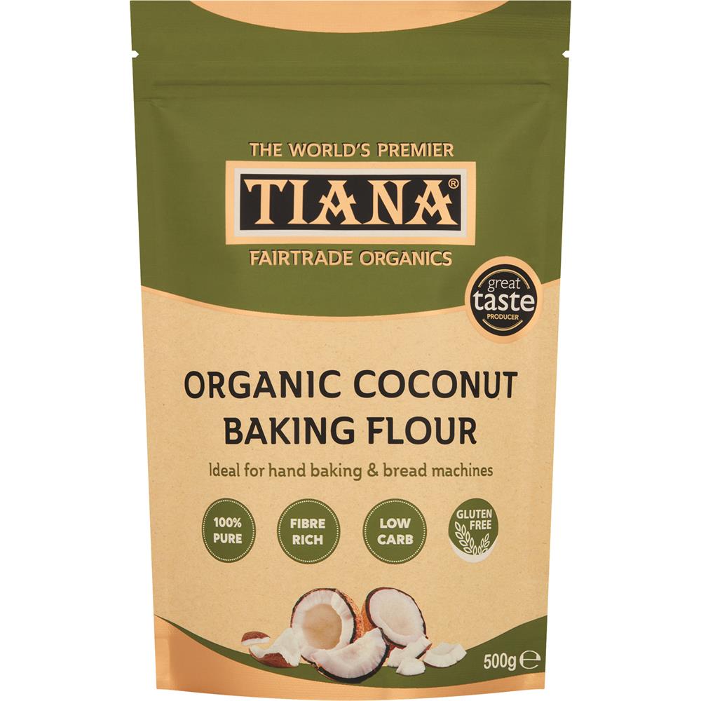 TIANA Fairtrade Organic gluten free low-carb coconut flour