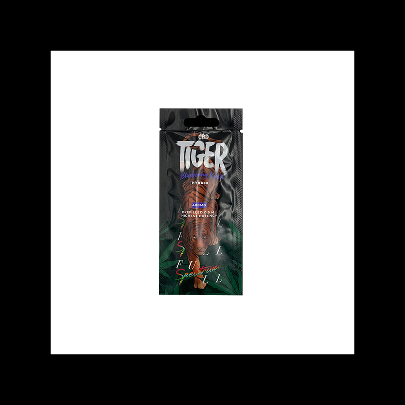 Tiger Vapes 400mg Full-Spectrum CBD Disposable Vape Device