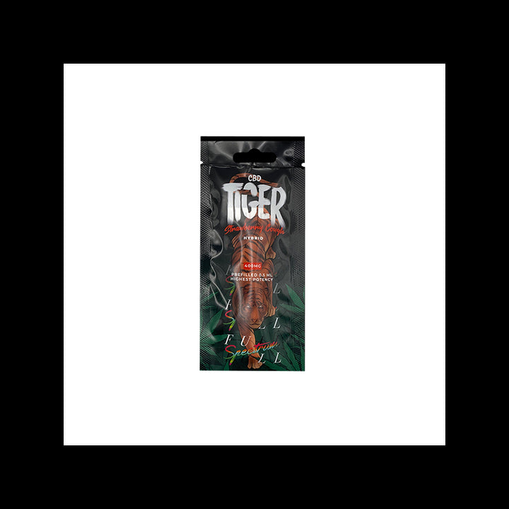 Tiger Vapes 400mg Full-Spectrum CBD Disposable Vape Device