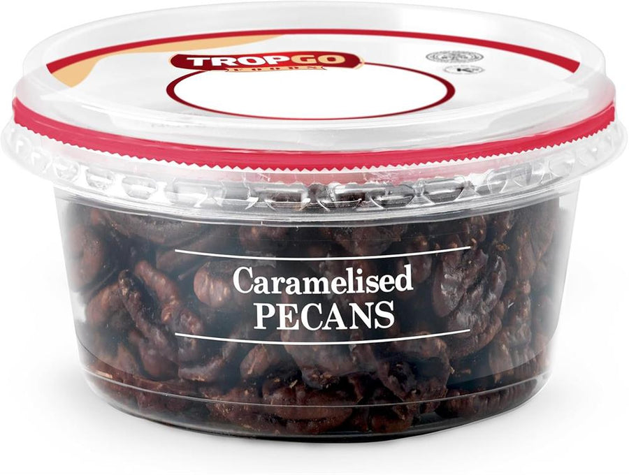 Tropgo Caramelised Pecans 160g