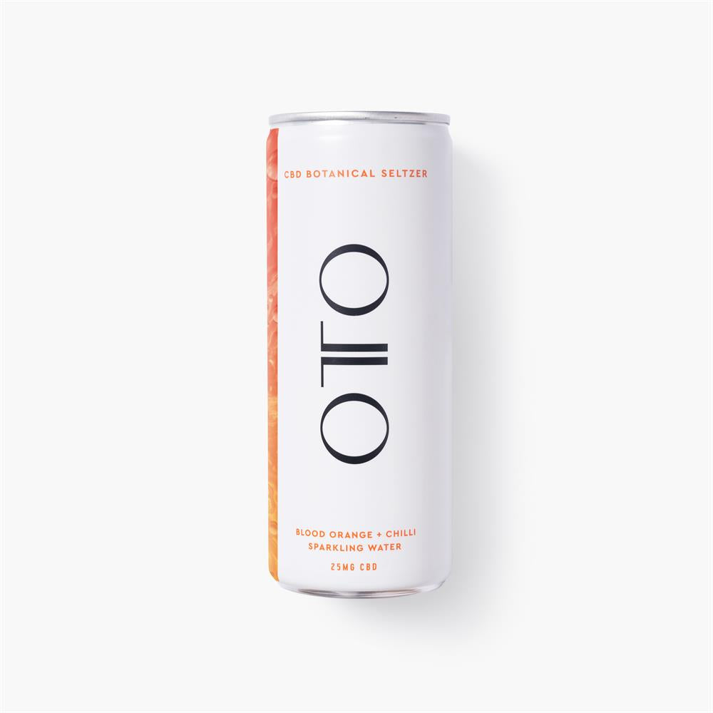 CBD Blood Orange & Chilli Seltzer for an invigorating lift. 250ml