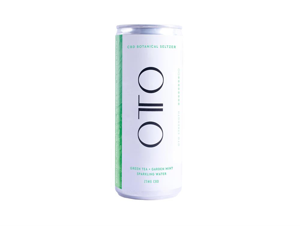 CBD Green Tea & Mint Seltzer for a sophisticated lift 250ml