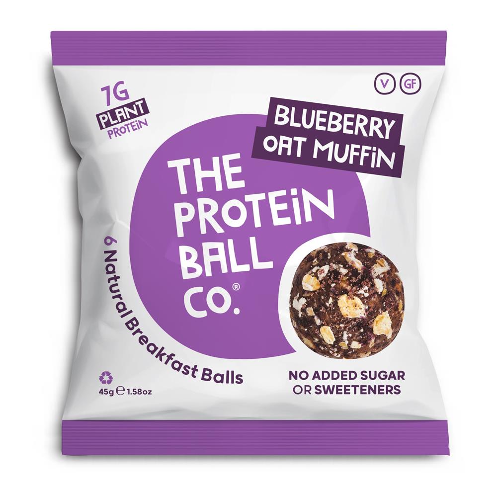 Blueberry Oat Muffin Protein + Vitamin Balls 45g