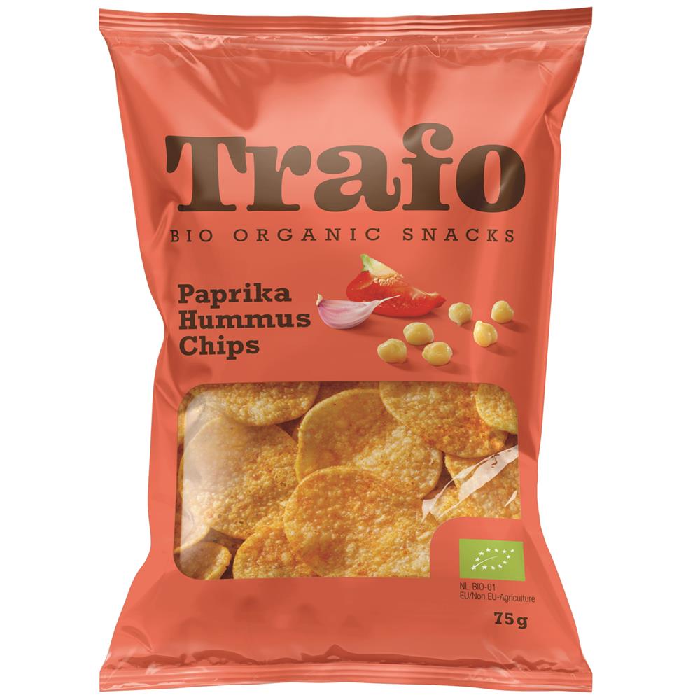 Organic Hummus Chips Paprika 75g