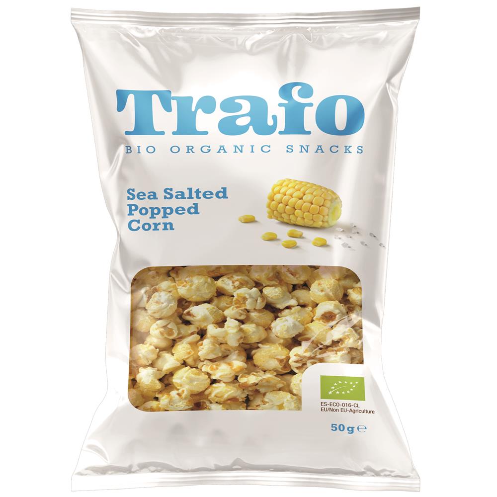 Organic Popcorn Salted 50g