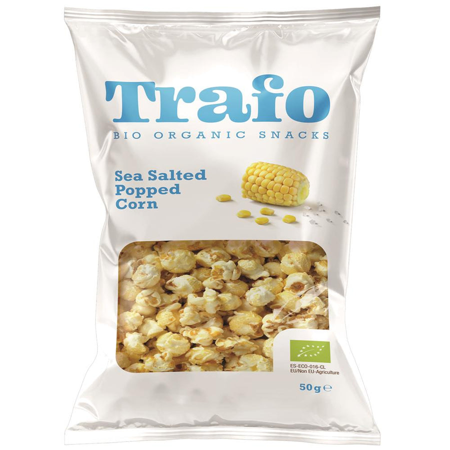 Organic Popcorn Salted 50g