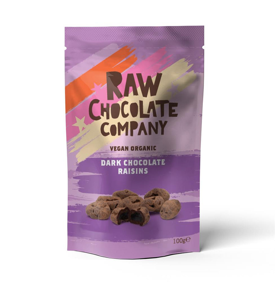 Organic Chocolate Raisins 100g