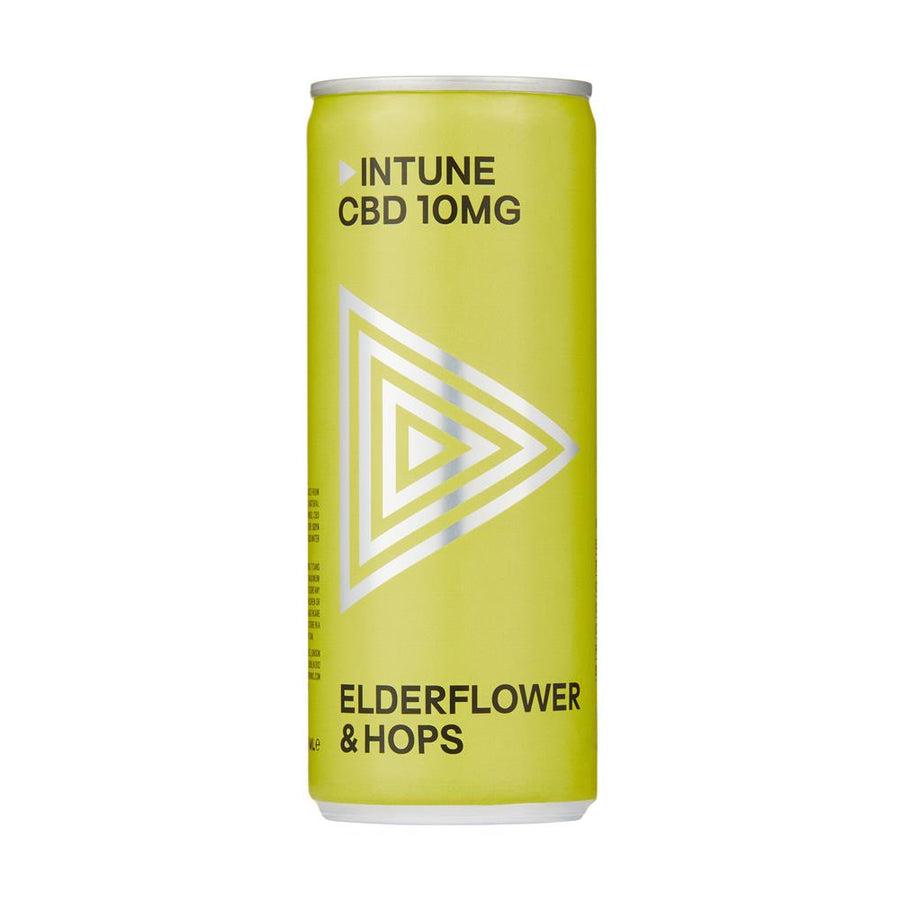 Intune Elderflower & Hops 10mg Natural CBD Drink 250ml