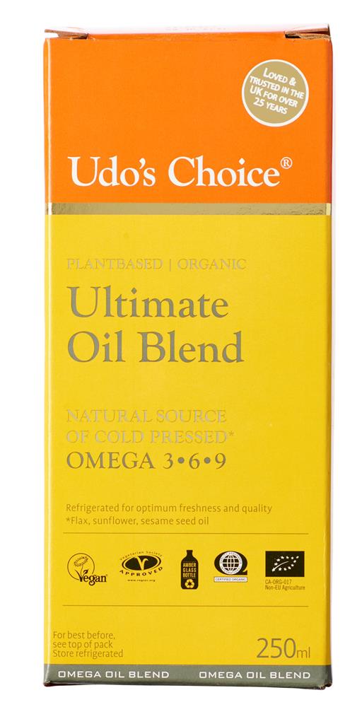 Udo's Choice Ultimate Oil Blend - ORGANIC 250ml