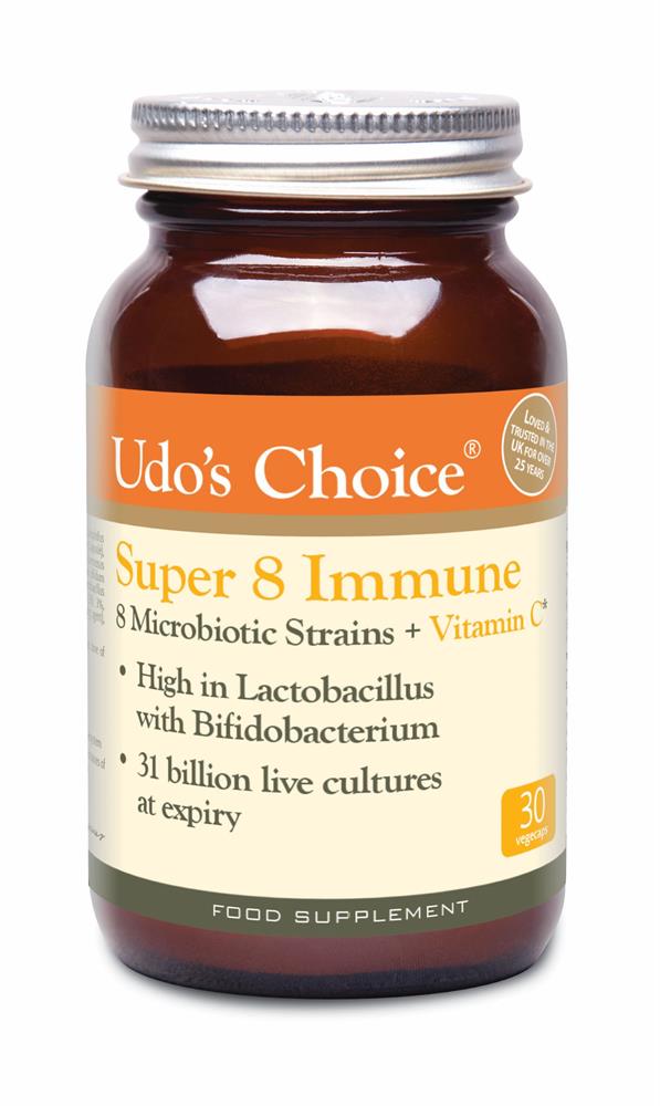 Udo's Choice Super 8 Immune Microbiotics 30's