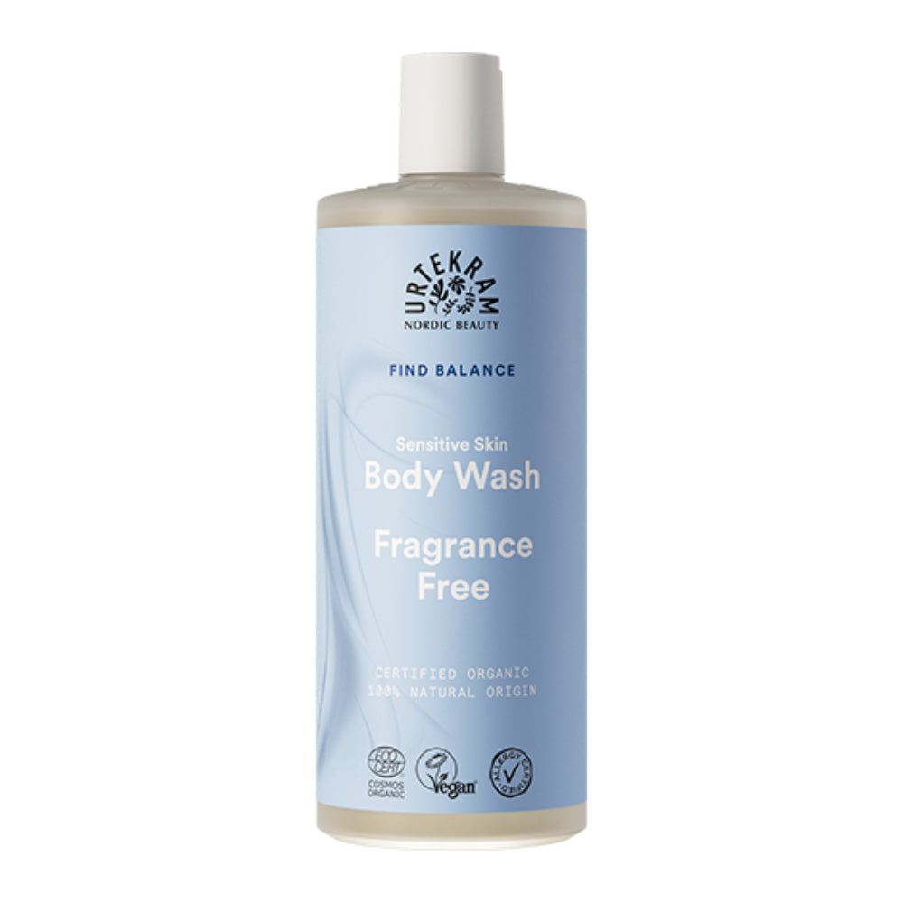 Fragrance Free Body Wash for Sensitive Skin 500ml