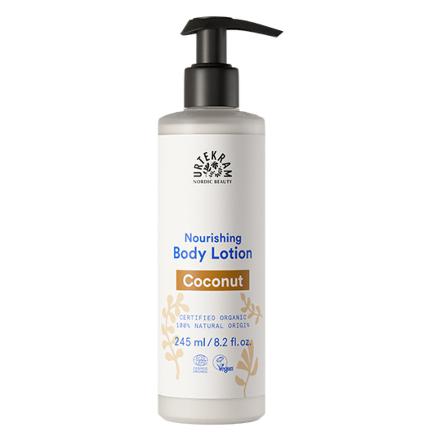 Urtekram Organic Coconut Body Lotion 250ml (pump)