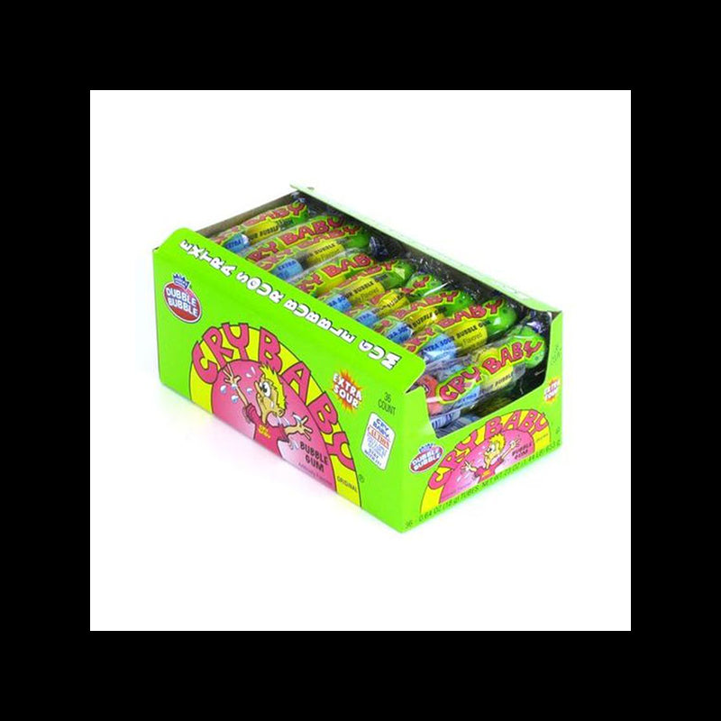 USA Cry Baby Bubble Gum 36 Pack - 653g