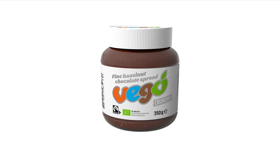 Vego - Fine Hazelnut Chocolate Spread (crunchy) 350g