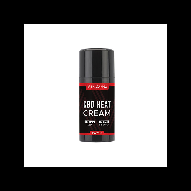 Vita Canna 1000mg CBD Heating Cream 100ml