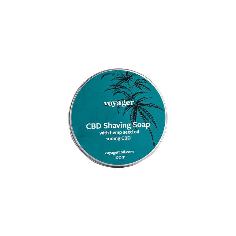 Voyager 100mg CBD Shaving Soap - 100ml