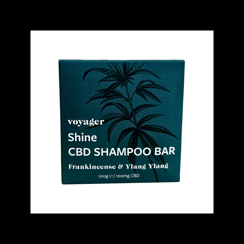 Voyager 100mg CBD Shine Shampoo Bar - 100g