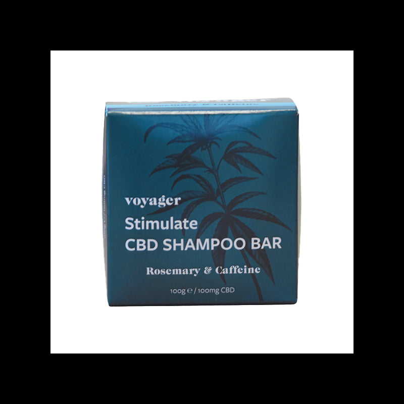 Voyager 100mg CBD Stimulate Shampoo Bar - 100g