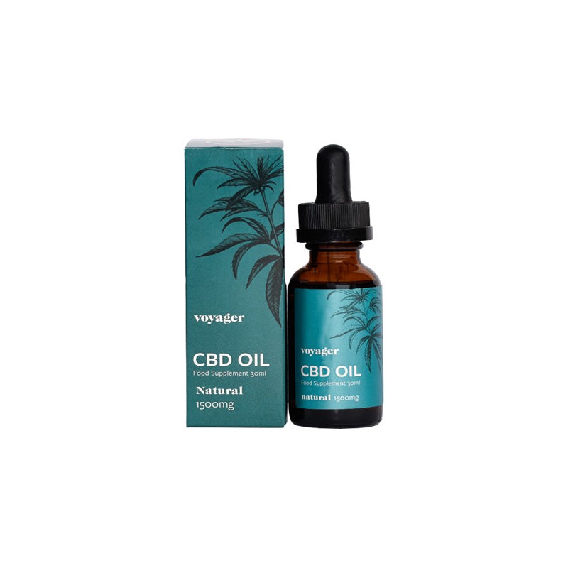 Voyager 1500mg CBD Natural Oil - 30ml