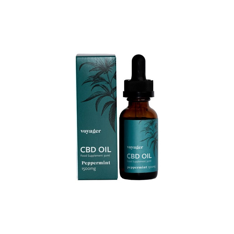 Voyager 1500mg CBD Peppermint Oil - 30ml