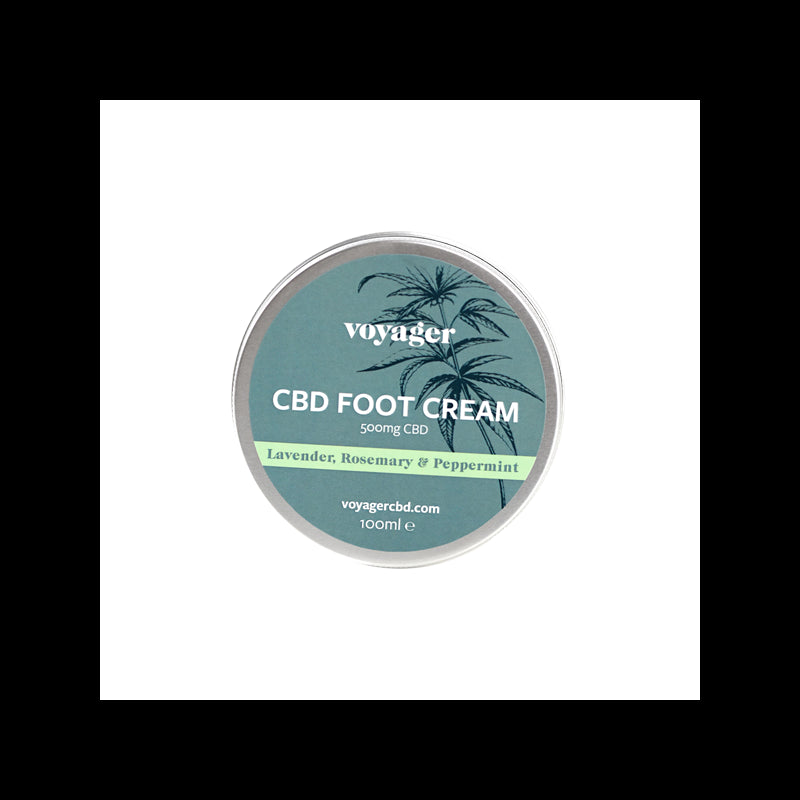 Voyager 500mg CBD Foot Cream - 100ml