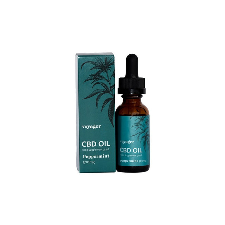 Voyager 500mg CBD Peppermint Oil - 30ml