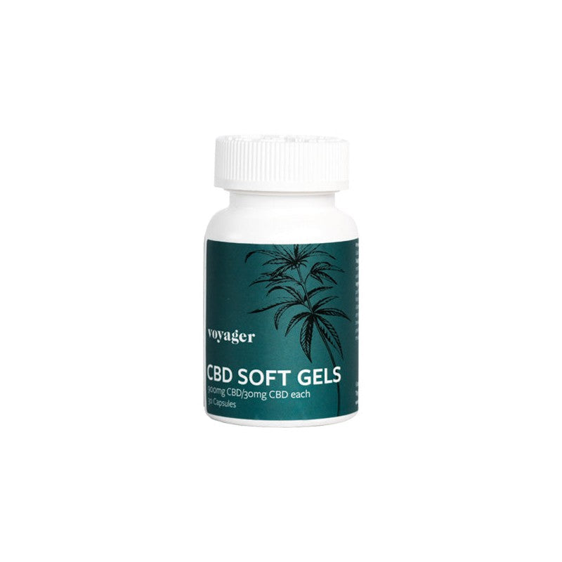 Voyager 900mg CBD Soft Gels - 30 Caps