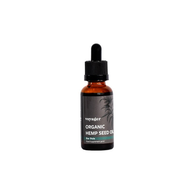 Voyager Pets Organic Hemp Seed Oil - 30ml